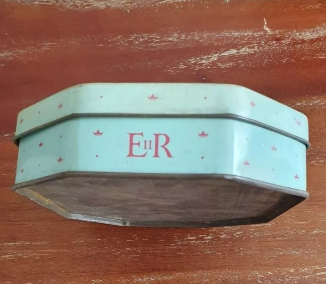 1953 CORONATION TIN GW HORNER QUEEN ELIZABETH MID-CENTURY ROYAL